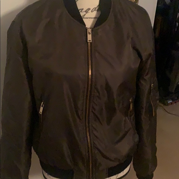 Zara basics bomber jacket